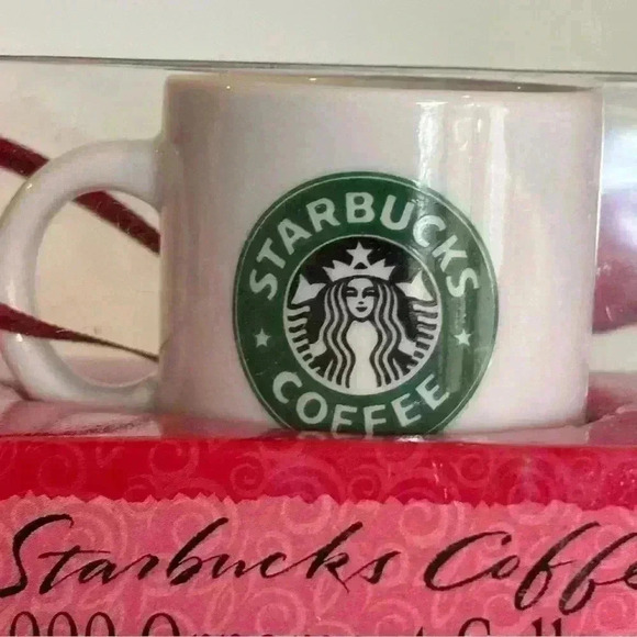 New in package 1999 Y2K Starbucks Christmas  tree ornament - Picture 2 of 6